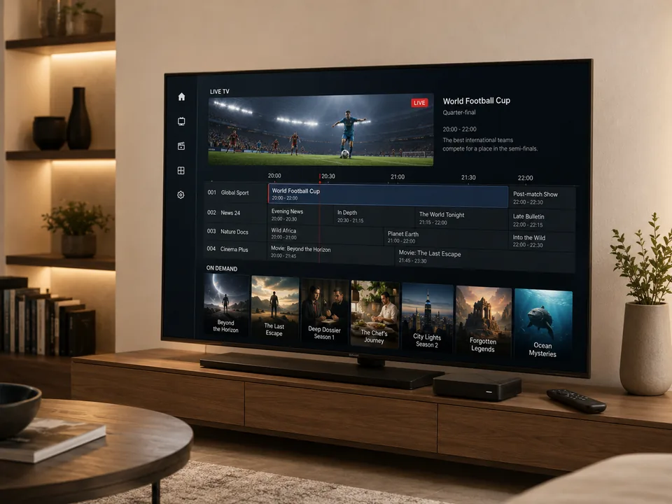 Télévision LIVE et VOD